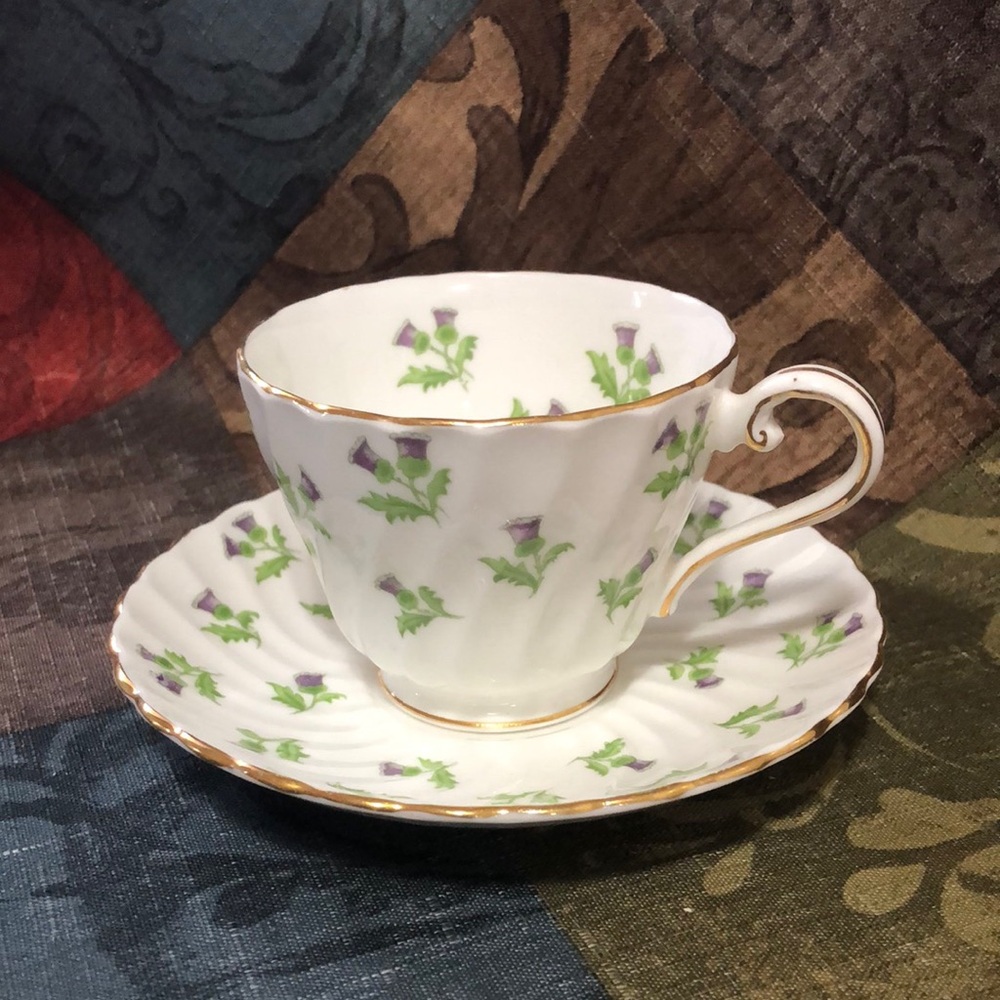 🇬🇧EUC🇬🇧Vintage Aynsley Cup and Saucer